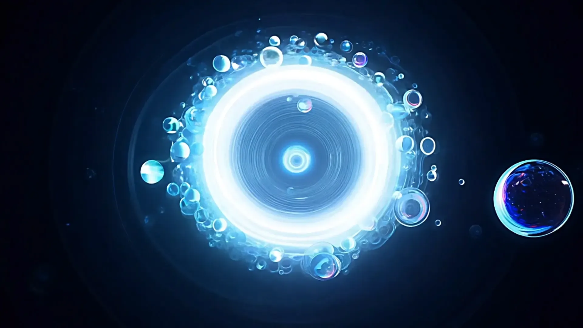 Quantum Swirl Overlay for Futuristic Logo Animation Projects